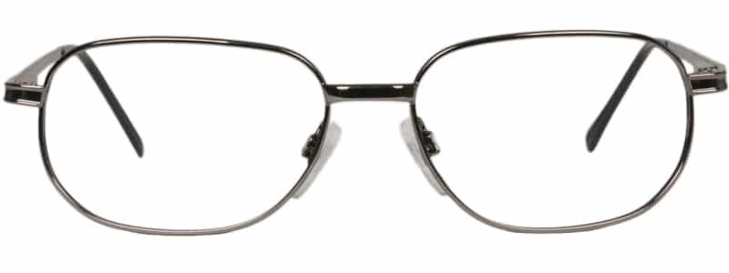 Beaune gunmetal eyeglass frames